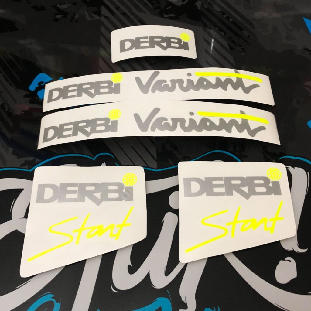 Kit Pegatinas Derbi Variant Start | Epik! Graphics